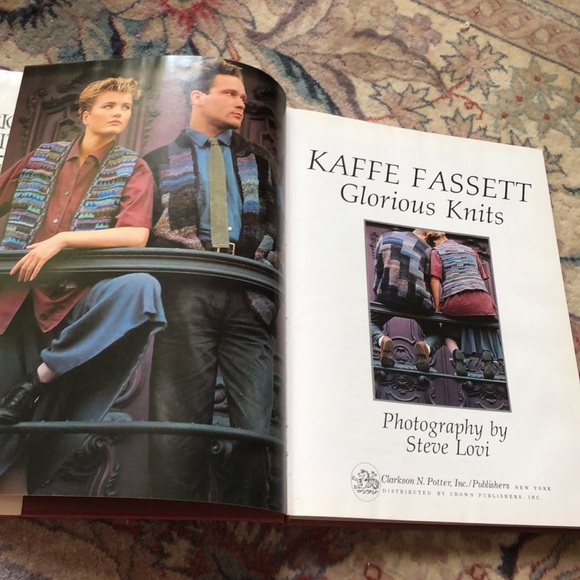 Glorious Knits Kaffe Fassett 1985 Knitting Book - Picture 8 of 16